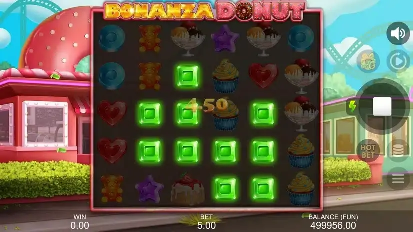 Bonanza Donut slot screenshot 2