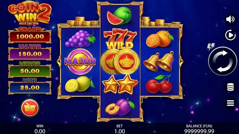 Coin Win 2: Hold the Spin slot screenshot 1