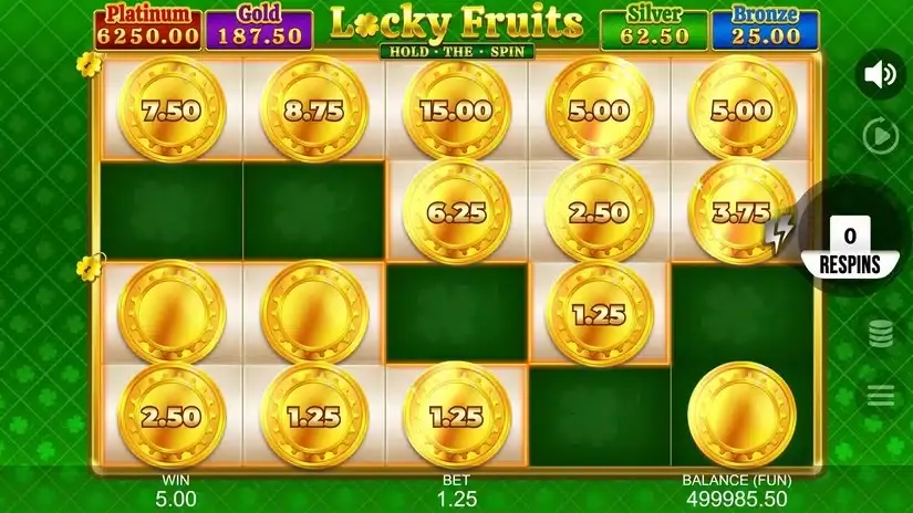 Locky Fruits: Hold the Spin slot screenshot 