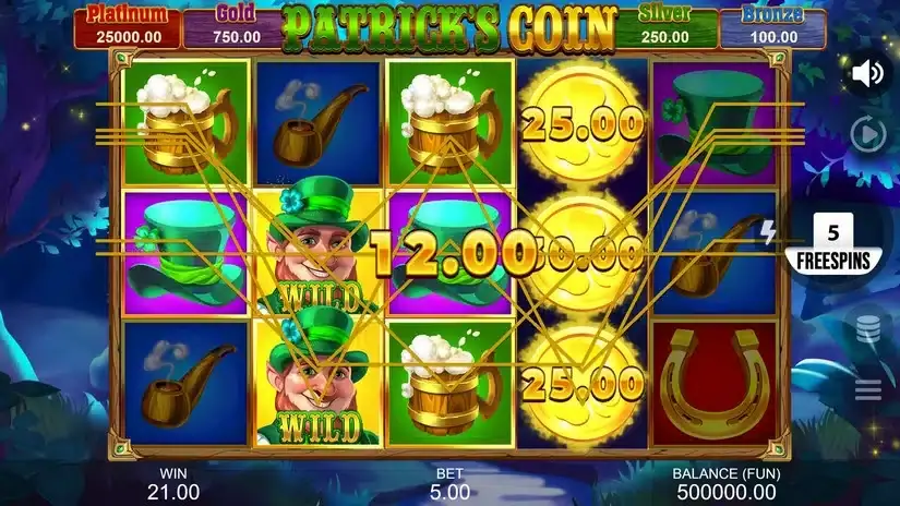 Patrick’s Coin: Hold the Spin slot screenshot 5