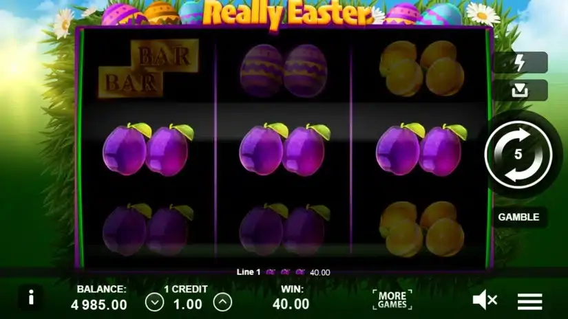 Really Easter slot screenshot 4