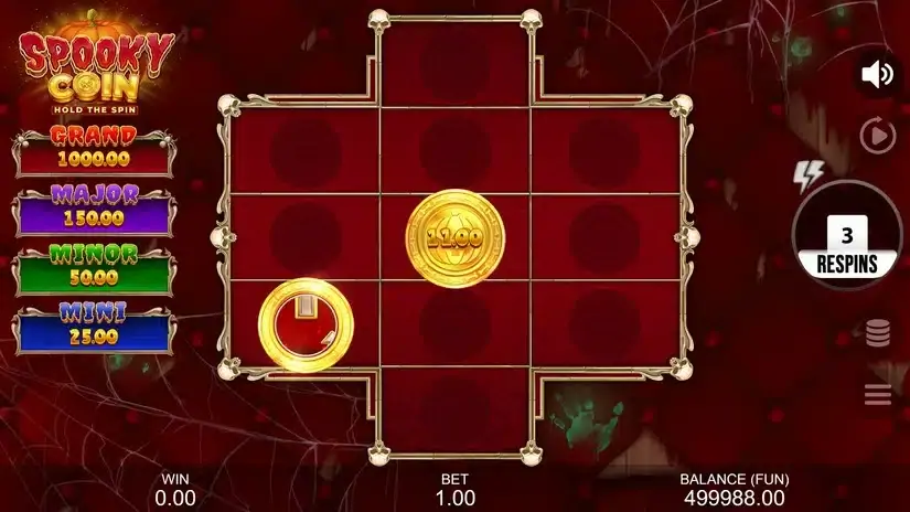 Spooky Coin: Hold The Spin slot screenshot 3