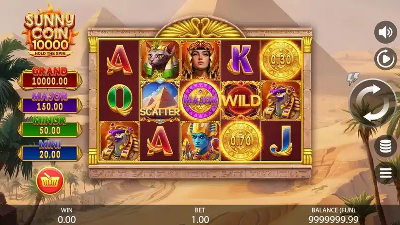 Sunny Coin 10000: Hold The Spin slot screenshot 