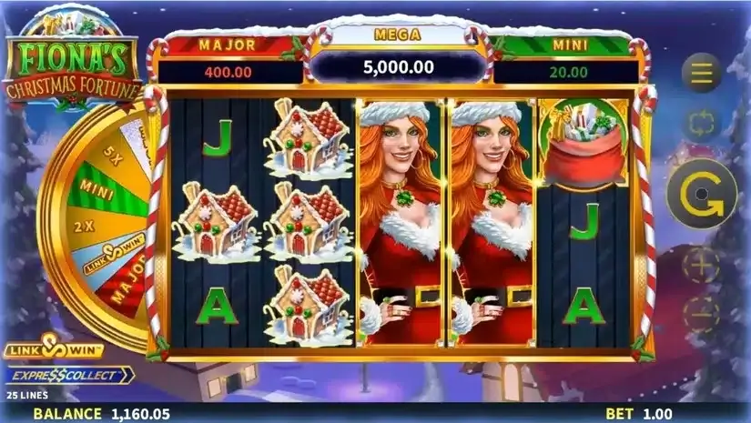 Fiona’s Christmas Fortune slot screenshot 2