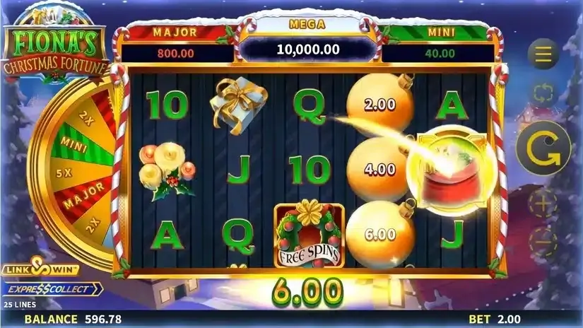 Fiona’s Christmas Fortune slot screenshot 3