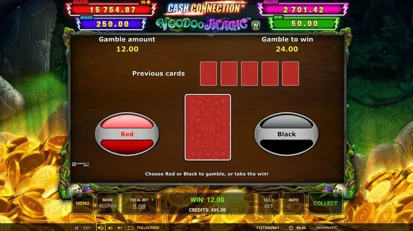 Cash Connection – Voodoo Magic slot screenshot 3