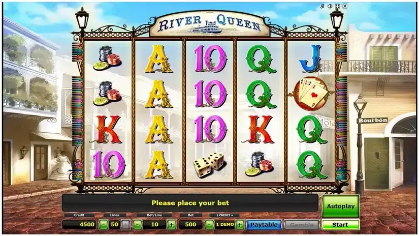 River Queen slot screenshot 1
