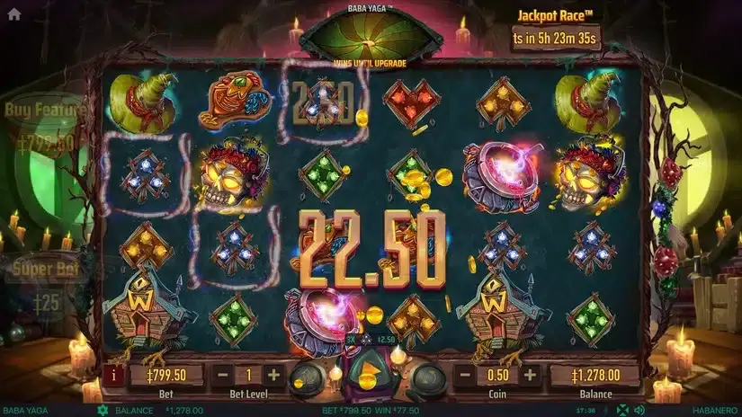 Baba Yaga slot screenshot 