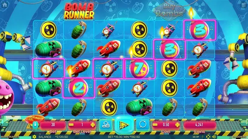 Bomb Runner slot screenshot 5