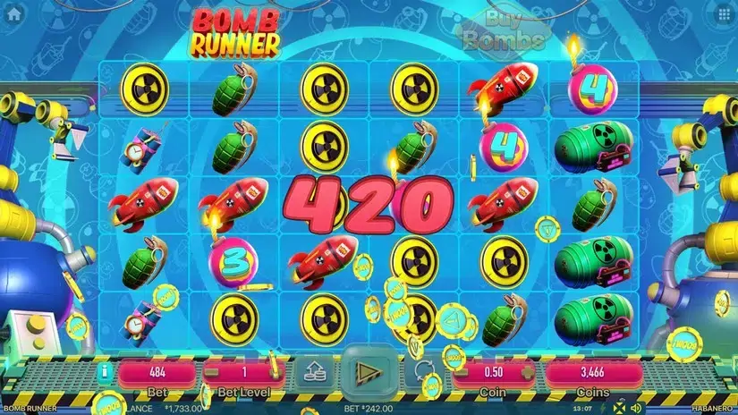 Bomb Runner slot screenshot 4