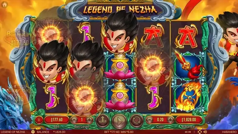 Legend of Nezha slot screenshot 3