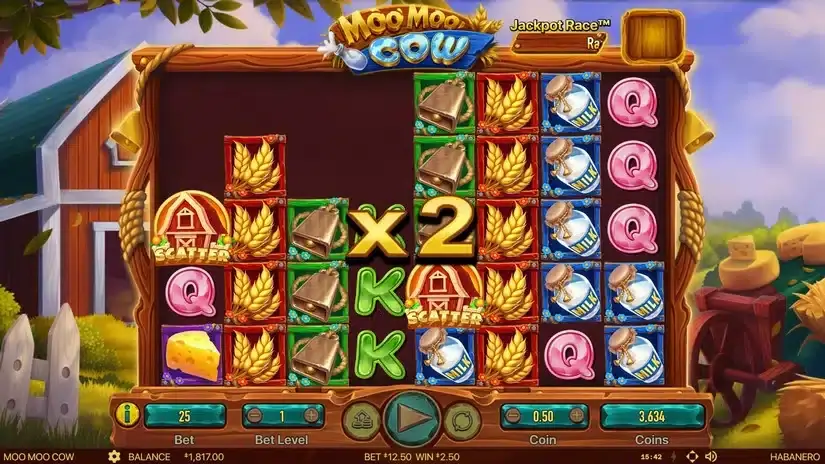 Moo Moo Cow slot screenshot 2