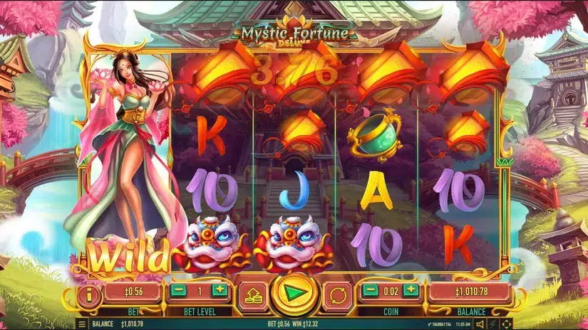 Mystic Fortune Deluxe slot screenshot 
