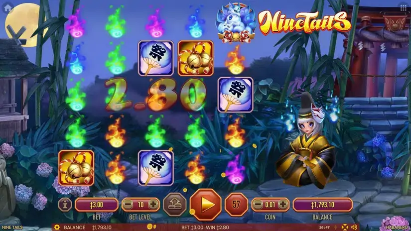 NineTails slot screenshot 4