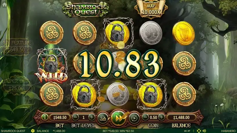 Shamrock Quest slot screenshot 4