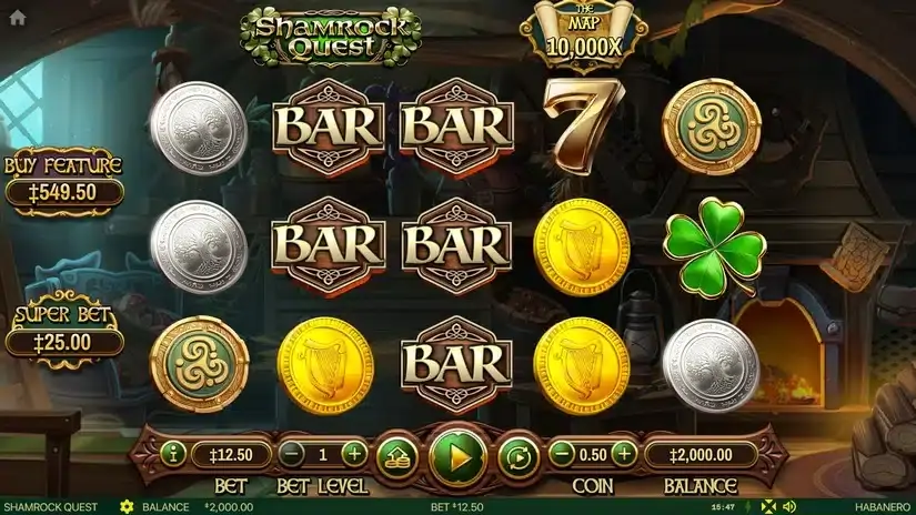 Shamrock Quest slot screenshot 