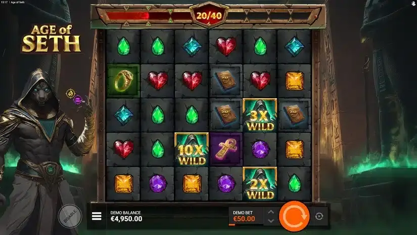 Age Of Seth slot screenshot 3