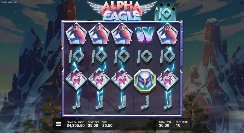 Alpha Eagle slot screenshot 6