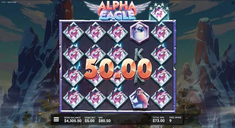 Alpha Eagle slot screenshot 8