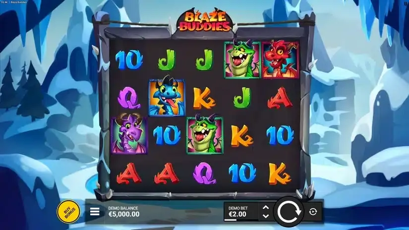 Blaze Buddies slot screenshot 