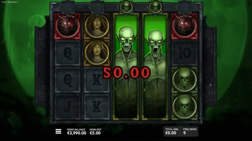 Bloodthirst slot screenshot 4