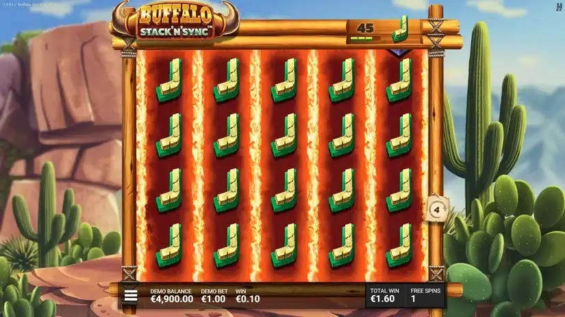 Buffalo Stack ‘n’ Sync slot screenshot 7