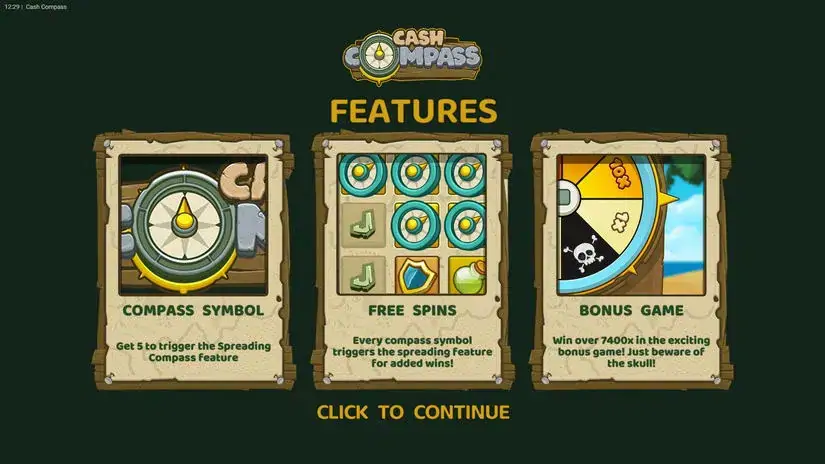 Cash Compass slot screenshot 3