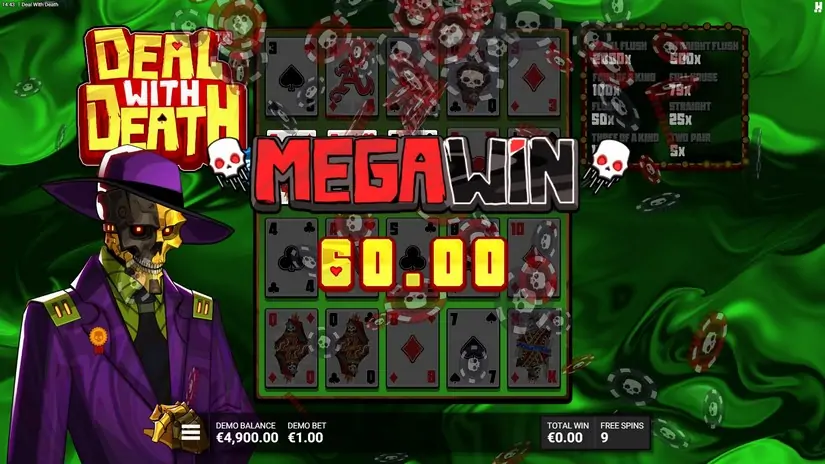 Deal With Death slot screenshot 4