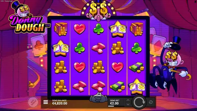 Donny Dough slot screenshot 2