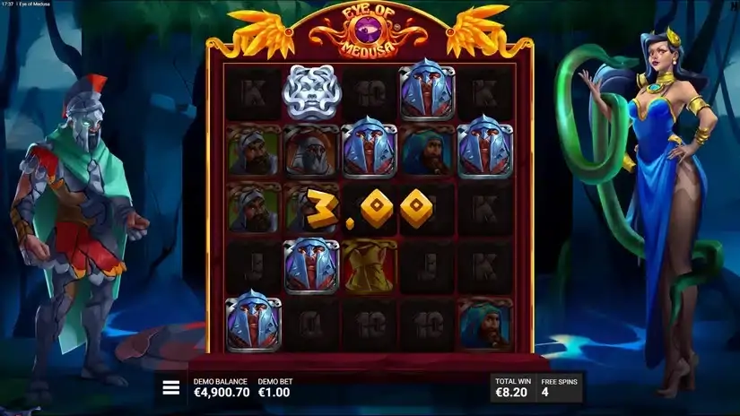 Eye of Medusa slot screenshot 4