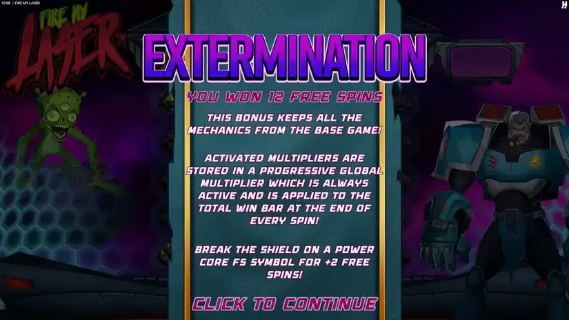 Fire My Laser slot screenshot 2