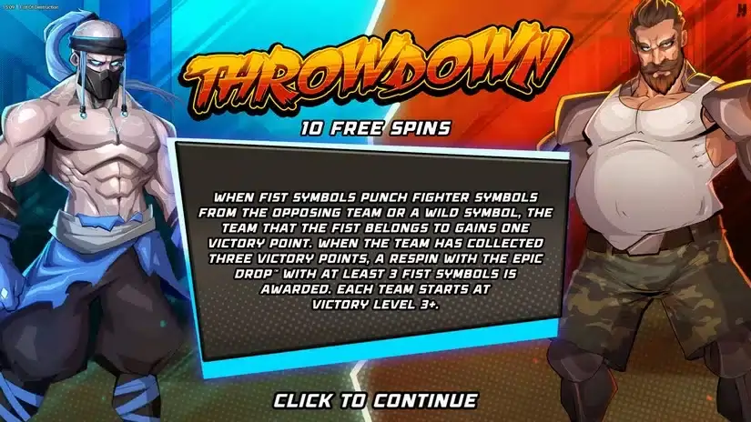 Fist of Destruction slot screenshot 3