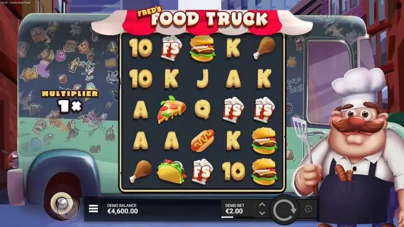 Fred’s Food Truck slot screenshot 2