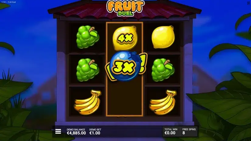 Fruit Duel slot screenshot 