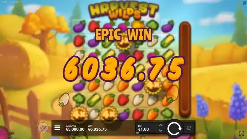 Harvest Wilds slot screenshot 6