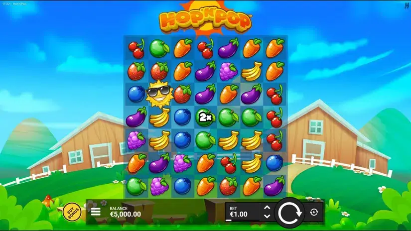 Hop N Pop slot screenshot 