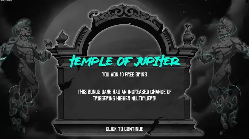 Invictus slot screenshot 3