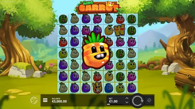 King Carrot slot screenshot 