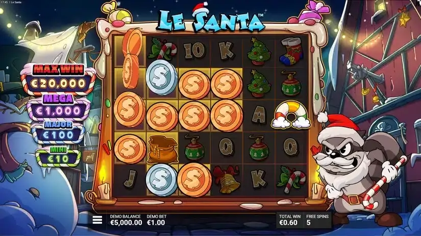 Le Santa slot screenshot 4