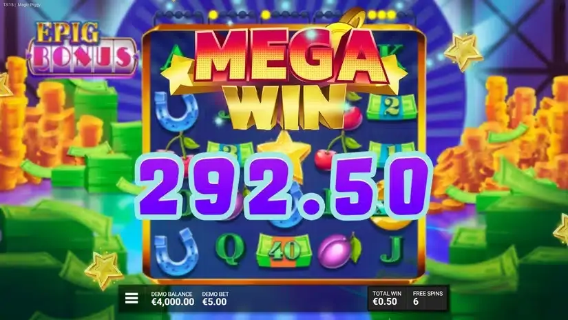 Magic Piggy slot screenshot 6