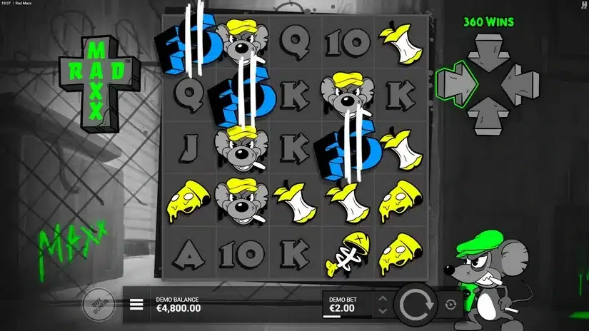 Rad Maxx slot screenshot 2