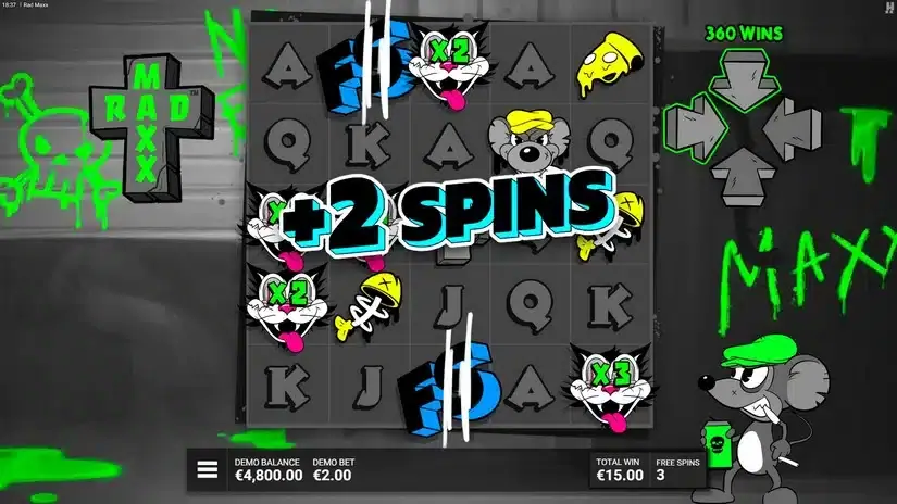 Rad Maxx slot screenshot 4