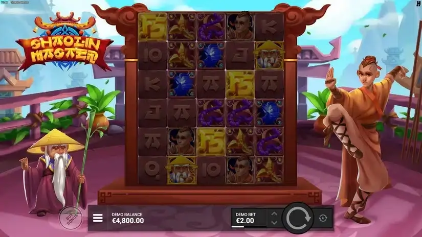 Shaolin Master slot screenshot 2