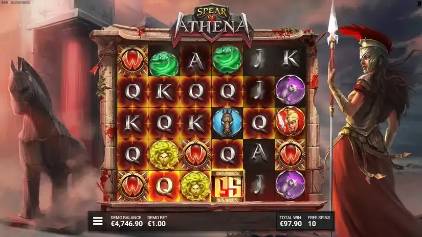 Spear of Athena slot screenshot 4