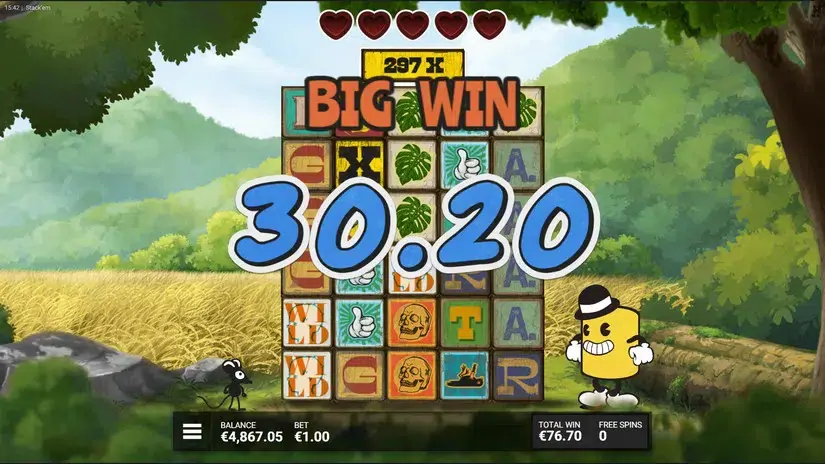 Stack Em slot screenshot 