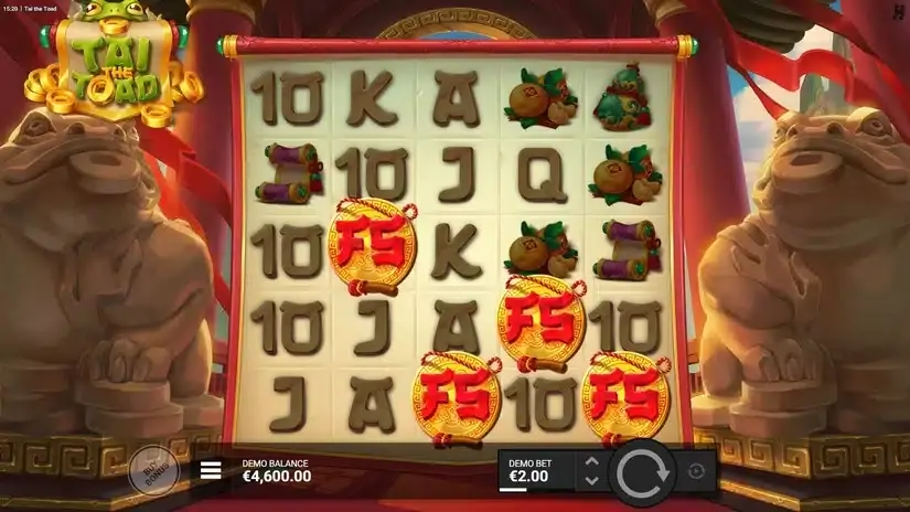 Tai the Toad slot screenshot 2