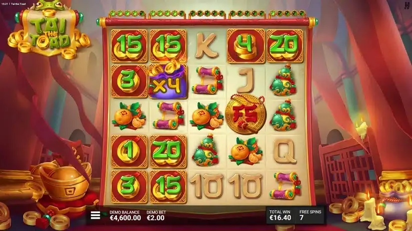 Tai the Toad slot screenshot 4