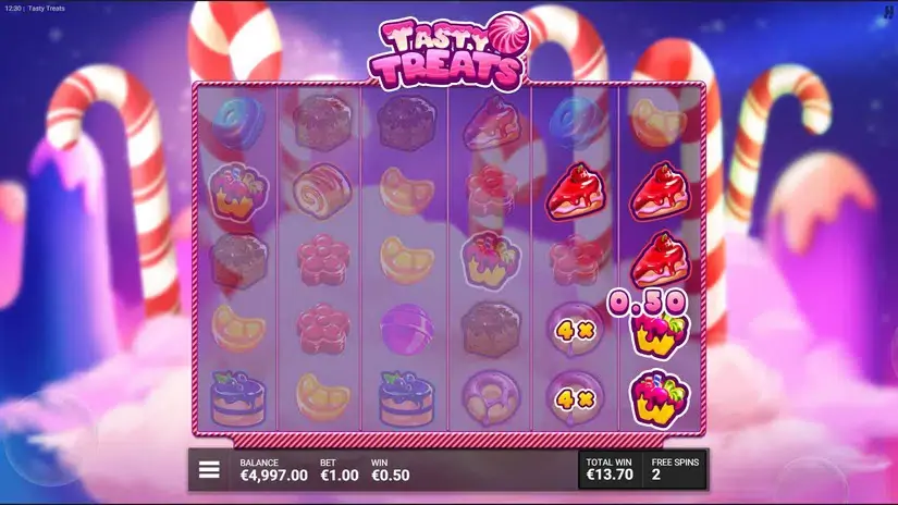 Tasty Treats slot screenshot 7
