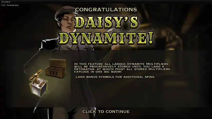 The Bowery Boys slot screenshot 4