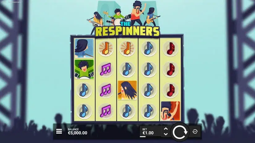 The Respinners slot screenshot 